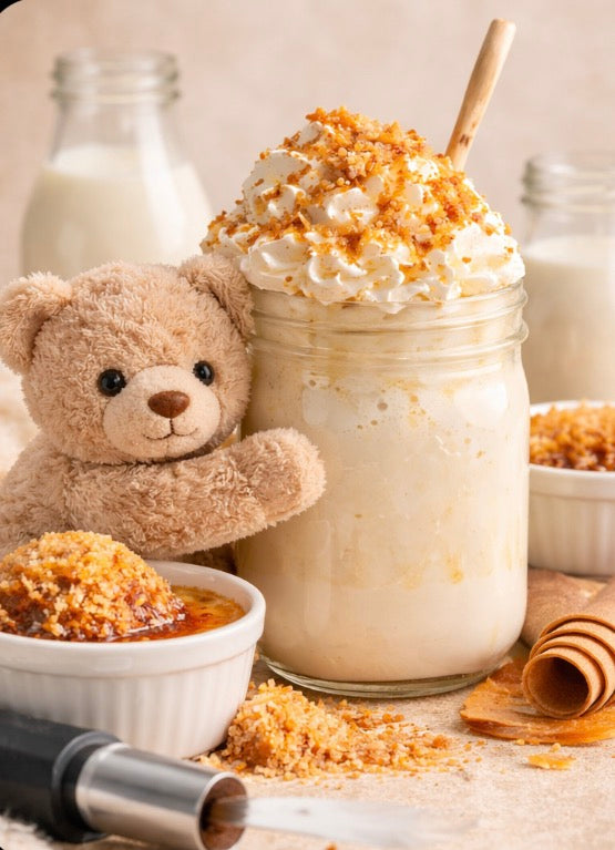 Crème Brûlée Teddy Milk