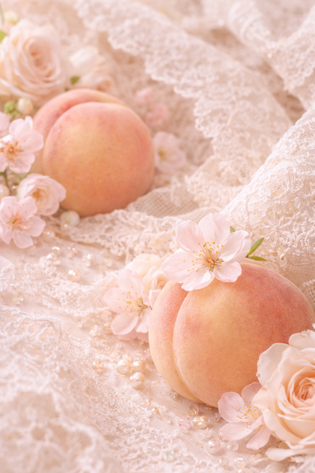 Peach & Lace
